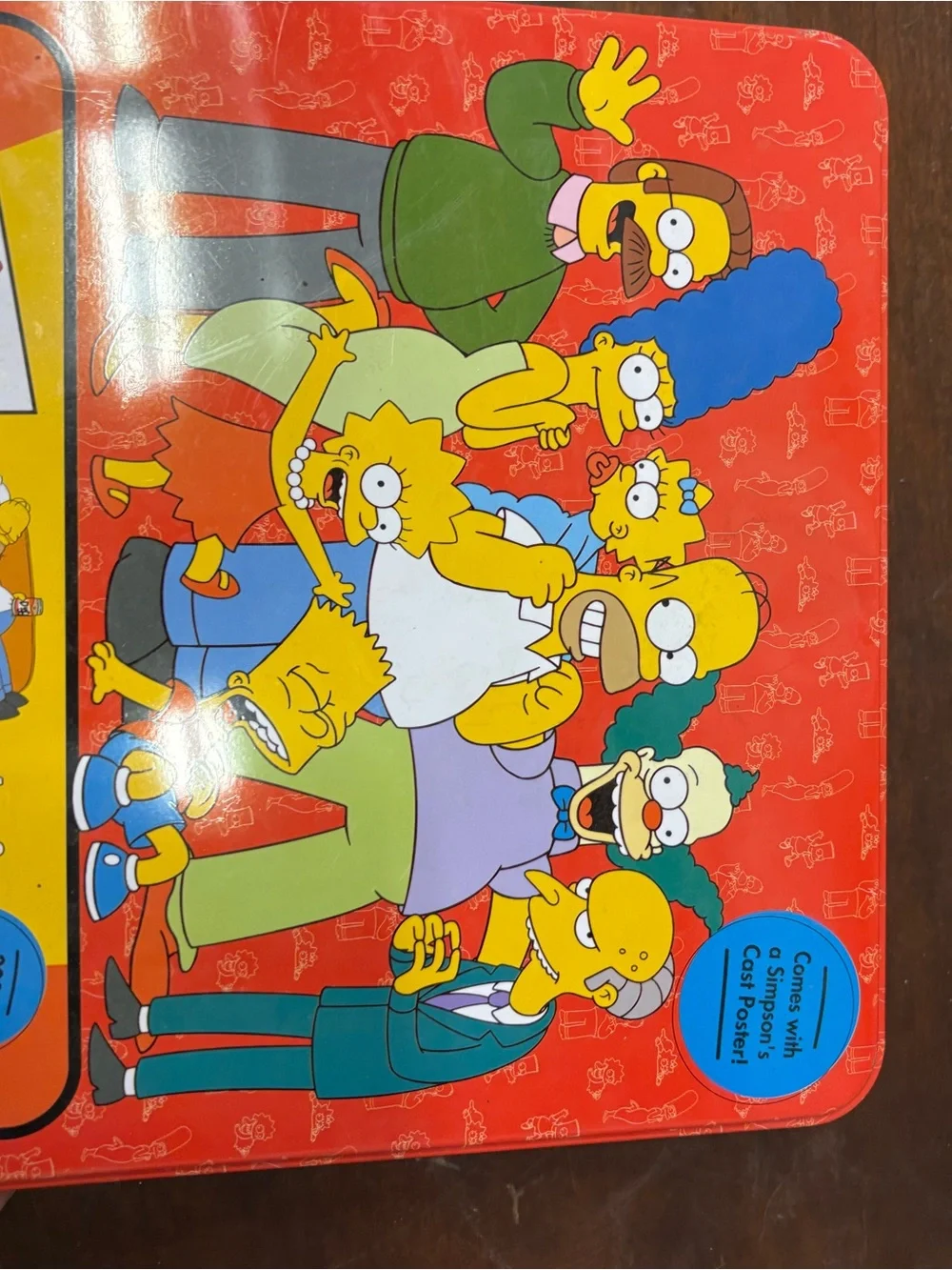 Cardinal The Simpsons Ultimate Trivia Game Tin 2003 Ages 8+ 2+ Players Poster